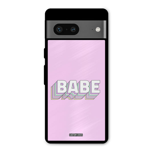 3D Babe Google Pixel 7 Mobile Back Cover - Cute PrintShield Case