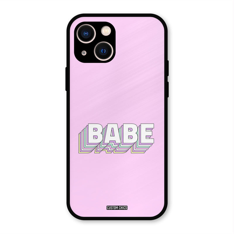 3D Babe iPhone 13 Mobile Back Cover - Cute PrintShield Case