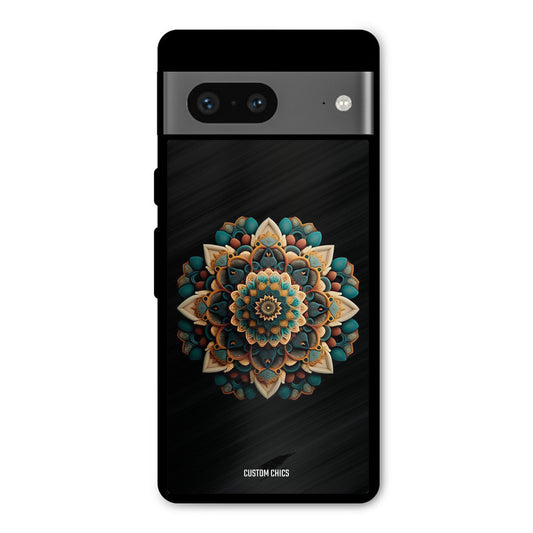 3d Mandala Art Google Pixel 7 Mobile Back Cover - Aesthetic PrintShield Case