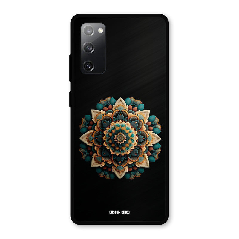3d Mandala Art Samsung Galaxy S20 FE 5G Mobile Back Cover - Aesthetic PrintShield Case
