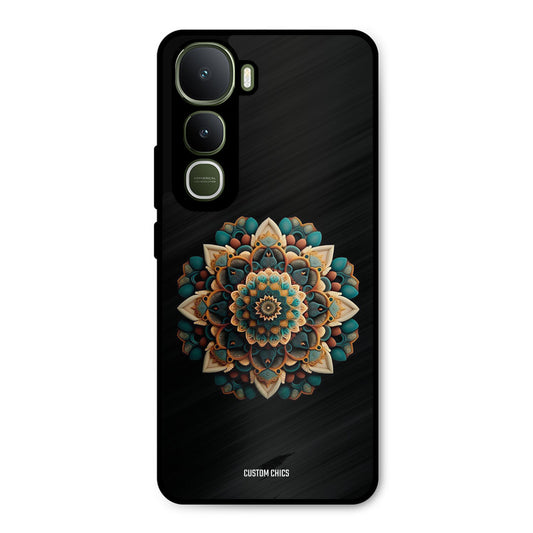 3d Mandala Art Vivo Y400 Mobile Back Cover - Aesthetic PrintShield Case