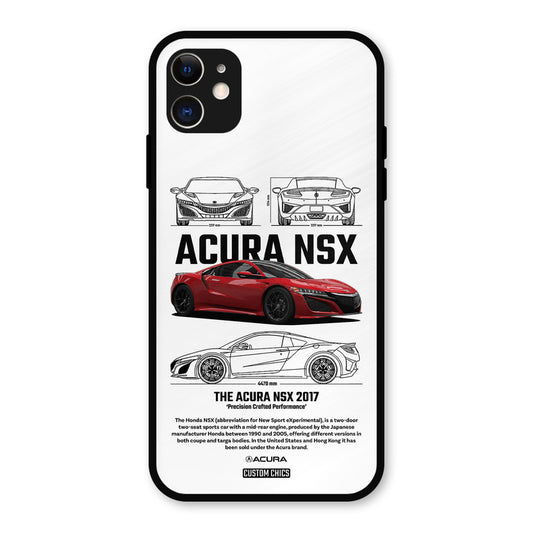 Acura NSX iPhone 11 Mobile Back Cover - Car&Bike PrintShield Case
