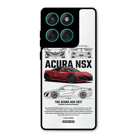 Acura NSX Motorola Edge 60 Fusion Mobile Back Cover - Car&Bike PrintShield Case