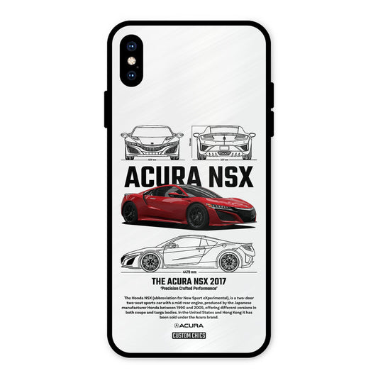Acura NSX iPhone XS Max Mobile Back Cover - Car&Bike PrintShield Case