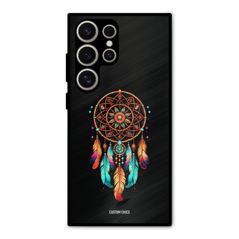 Aesthetic Dream Catcher Samsung Galaxy S24 Ultra Mobile Back Cover - Aesthetic PrintShield Case