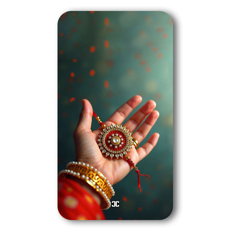 Aesthetic Rakhi In Hand Case – Premium PrintShield Mobile Cover