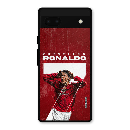 Agressive Ronaldo Google Pixel 6a Mobile Back Cover - Sports PrintShield Case