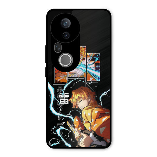 Agressive Zenitsu Vivo T4 Ultra Mobile Back Cover - Anime PrintShield Case