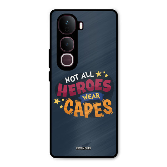 All Heroes Vivo Y400 Pro Mobile Back Cover - Typography PrintShield Case