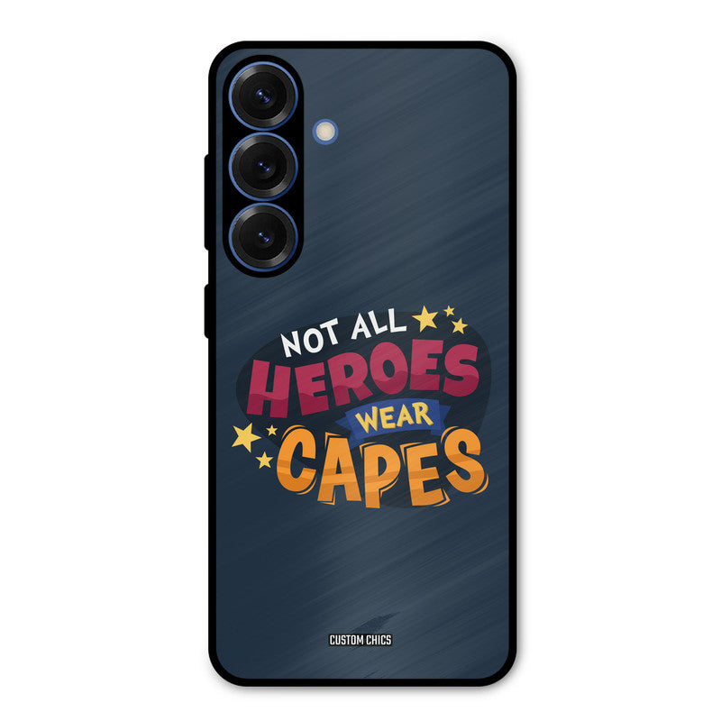 All Heroes Samsung Galaxy S25 Mobile Back Cover - Typography PrintShield Case