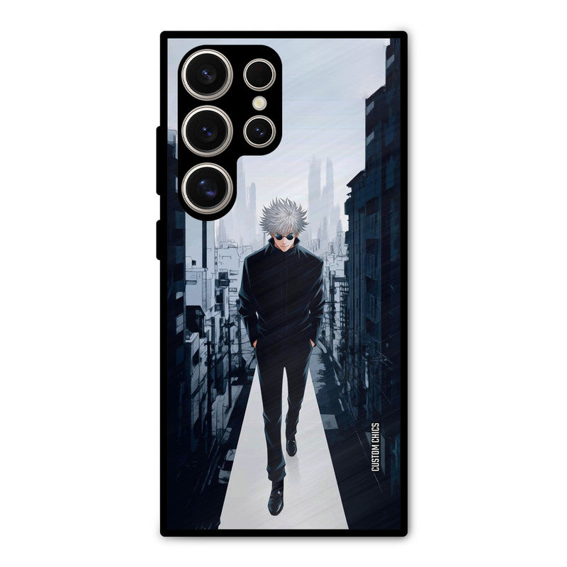 Attitude Gojo Samsung Galaxy S24 Ultra Mobile Back Cover - Anime PrintShield Case