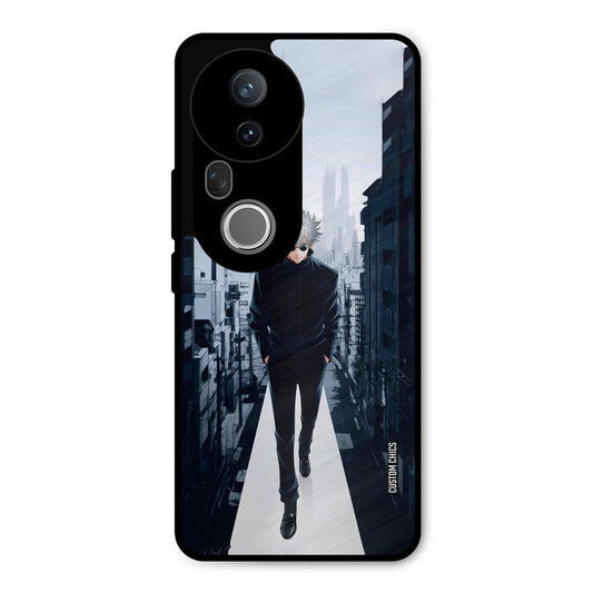 Attitude Gojo Vivo T4 Ultra Mobile Back Cover - Anime PrintShield Case