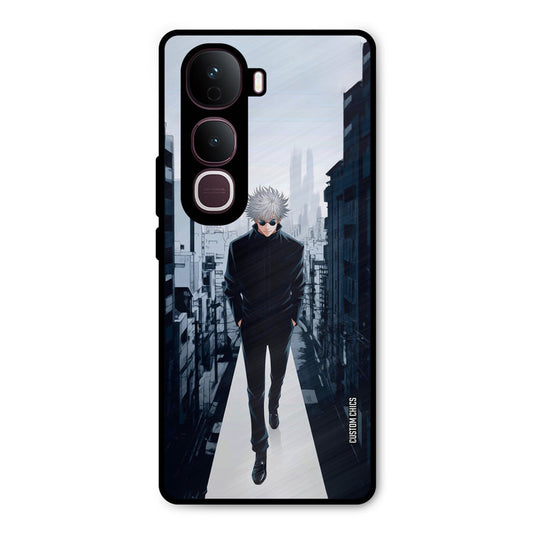 Attitude Gojo Vivo Y400 Pro Mobile Back Cover - Anime PrintShield Case