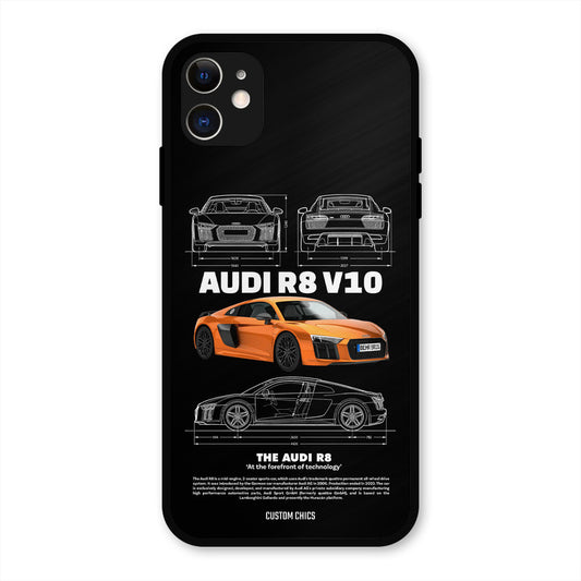 Audi R8 iPhone 11 Mobile Back Cover - Car&Bike PrintShield Case