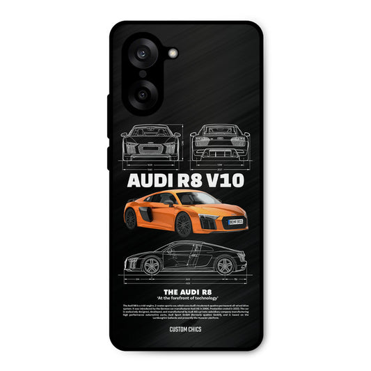 Audi R8 Oneplus Nord CE5 Mobile Back Cover - Car&Bike PrintShield Case