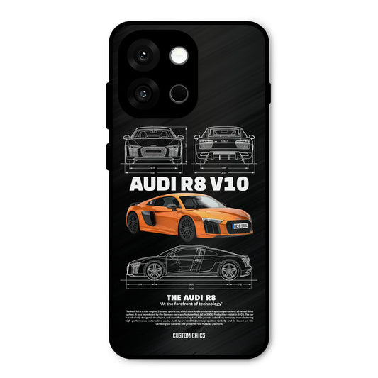 Audi R8 Oneplus 13s Mobile Back Cover - Car&Bike PrintShield Case
