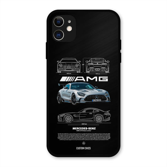 BMW AMG iPhone 11 Mobile Back Cover - Car&Bike PrintShield Case