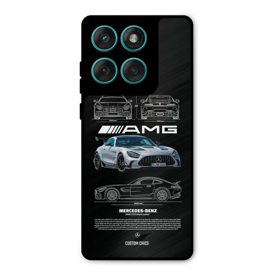 BMW AMG Motorola Edge 60 Fusion Mobile Back Cover - Car&Bike PrintShield Case