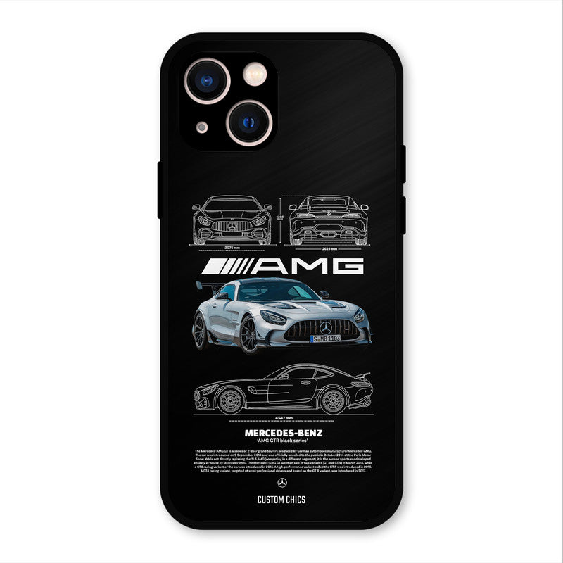 BMW AMG iPhone 13 Mobile Back Cover - Car&Bike PrintShield Case
