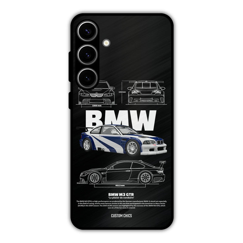 BMW GTR Samsung Galaxy S24 Plus Mobile Back Cover - Car&Bike PrintShield Case