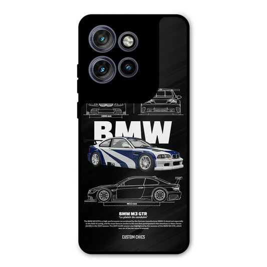BMW GTR Motorola Edge 50 Neo Mobile Back Cover - Car&Bike PrintShield Case