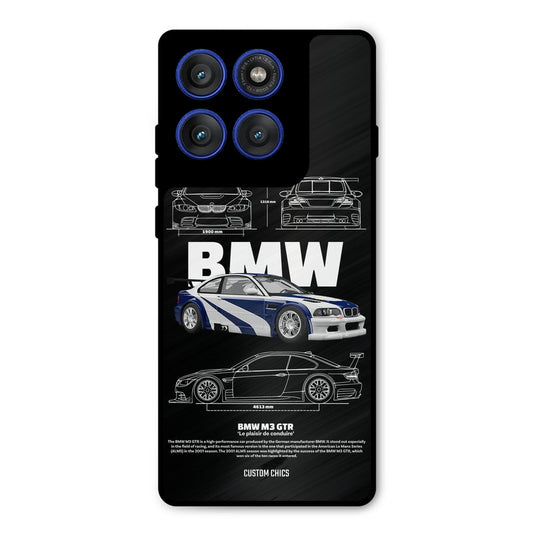 BMW GTR Motorola Edge 60 Pro Mobile Back Cover - Car&Bike PrintShield Case