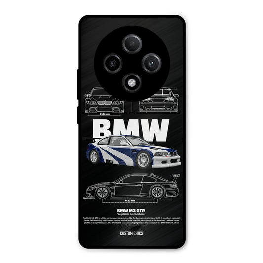 BMW GTR Oppo F27 Pro Plus 5G Mobile Back Cover - Car&Bike PrintShield Case