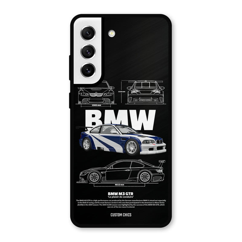 BMW GTR Samsung Galaxy S21 FE 5G Mobile Back Cover - Car&Bike PrintShield Case