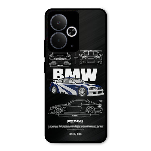 BMW GTR Realme 14T Mobile Back Cover - Car&Bike PrintShield Case