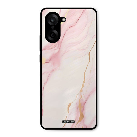 Baby Pink Marble Oneplus Nord CE5 Mobile Back Cover - Aesthetic PrintShield Case