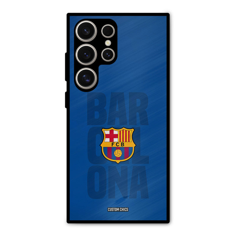 Barcelona Samsung Galaxy S24 Ultra Mobile Back Cover - Sports PrintShield Case