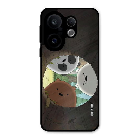 Bear Friends Vivo X200 FE Mobile Back Cover - Cute PrintShield Case