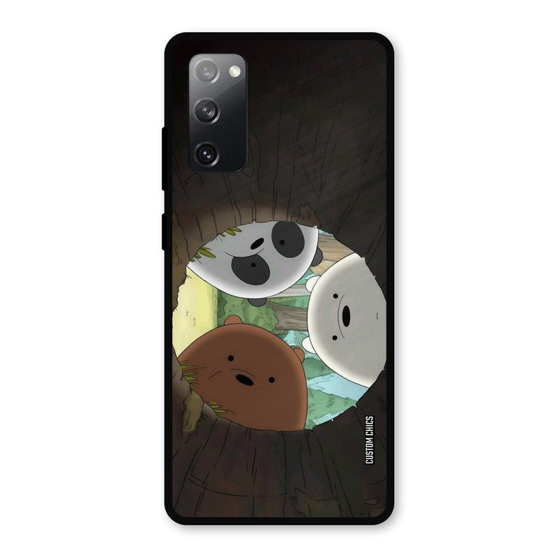 Bear Friends Samsung Galaxy S20 FE Mobile Back Cover - Cute PrintShield Case