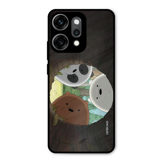 Bear Friends Oppo Reno 14 Pro Mobile Back Cover - Cute PrintShield Case