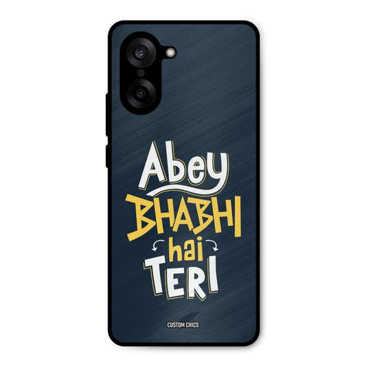 Bhabhi Hai Teri Oneplus Nord CE5 Mobile Back Cover - Typography PrintShield Case
