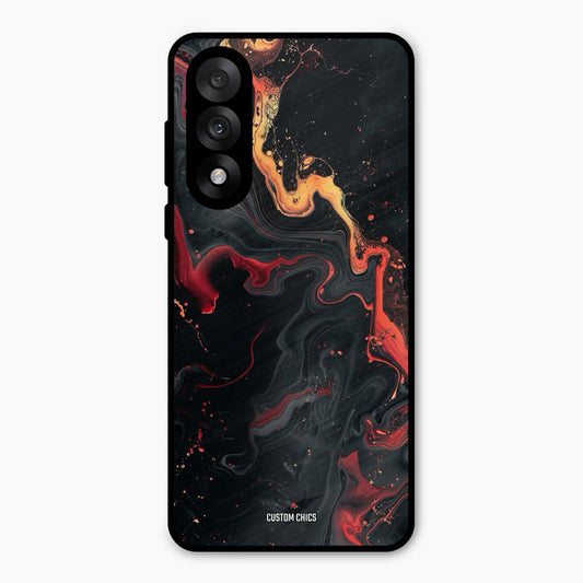 Black Artistic Art Oneplus Nord 5 Mobile Back Cover - Aesthetic PrintShield Case