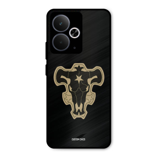 Black Bulls Logo Realme 14T Mobile Back Cover - Anime PrintShield Case
