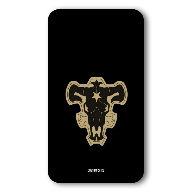 Black Bulls Logo Case – Premium PrintShield Mobile Cover
