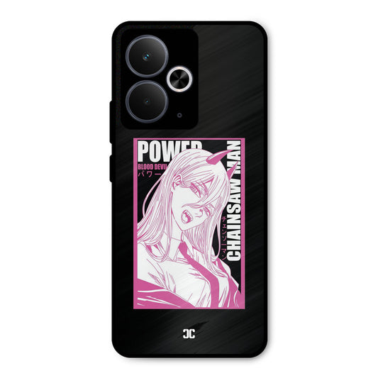 Blood Devil Power Realme 14T Mobile Back Cover - Anime PrintShield Case