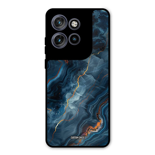 Blooming Blue Motorola Edge 50 Neo Mobile Back Cover - Aesthetic PrintShield Case