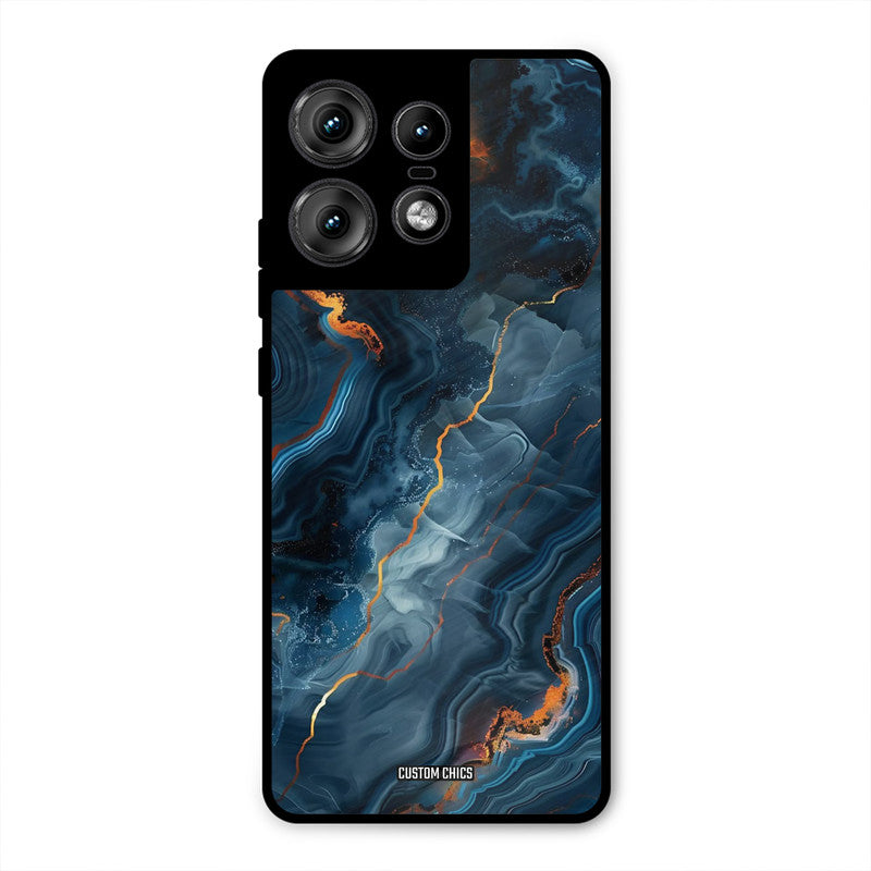 Blooming Blue Motorola Edge 50 Pro Mobile Back Cover - Aesthetic PrintShield Case