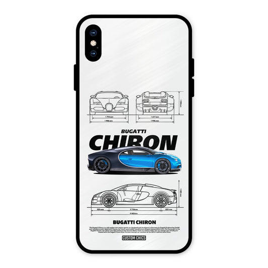 Blue Chiron iPhone XS Max Mobile Back Cover - Car&Bike PrintShield Case