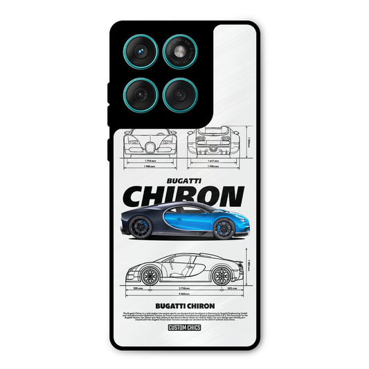 Blue Chiron Motorola Edge 60 Fusion Mobile Back Cover - Car&Bike PrintShield Case