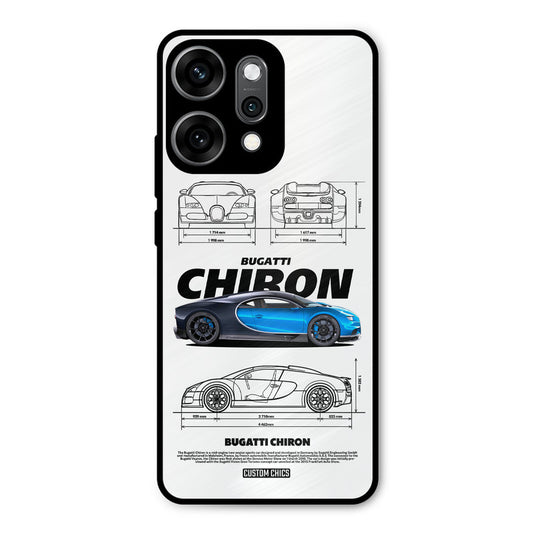 Blue Chiron Oppo Reno 14 Pro Mobile Back Cover - Car&Bike PrintShield Case