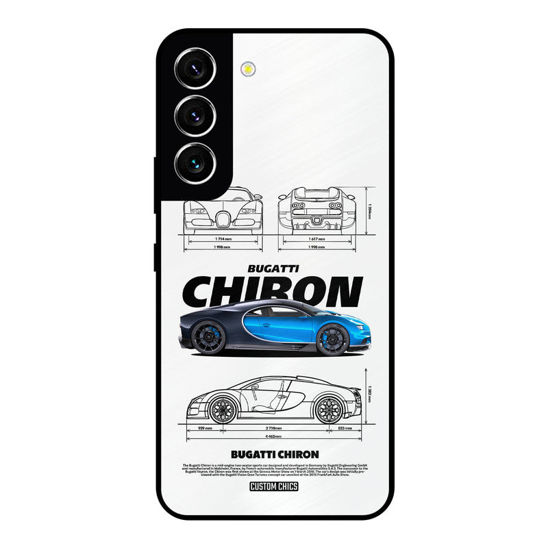 Blue Chiron Samsung Galaxy S22 Mobile Back Cover - Car&Bike PrintShield Case