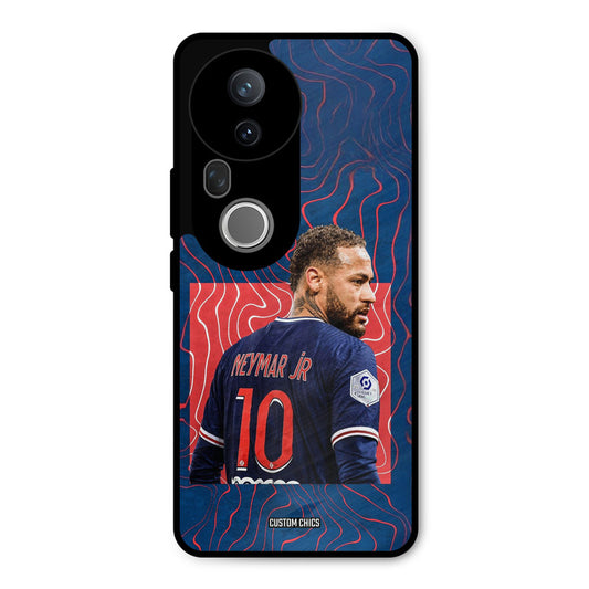 Blue Neymar Vivo T4 Ultra Mobile Back Cover - Sports PrintShield Case