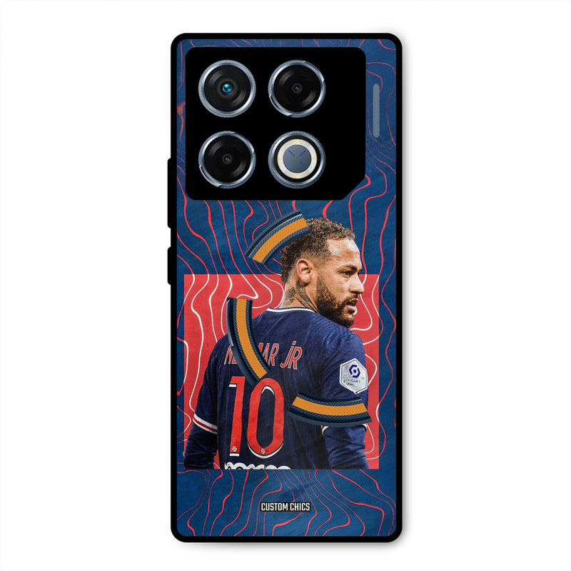 Blue Neymar Infinix GT 20 Pro Mobile Back Cover - Sports PrintShield Case
