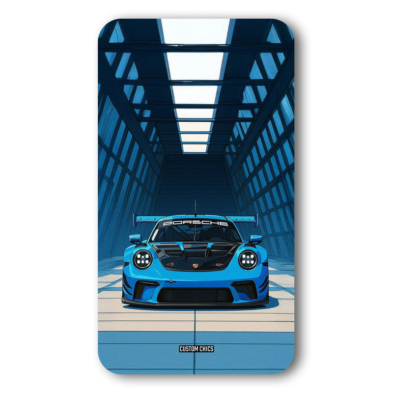 Blue Porsche Case – Premium PrintShield Mobile Cover