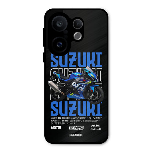 Blue Suzuki Vivo X200 FE Mobile Back Cover - Car&Bike PrintShield Case