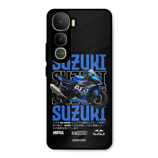 Blue Suzuki Vivo Y400 Mobile Back Cover - Car&Bike PrintShield Case